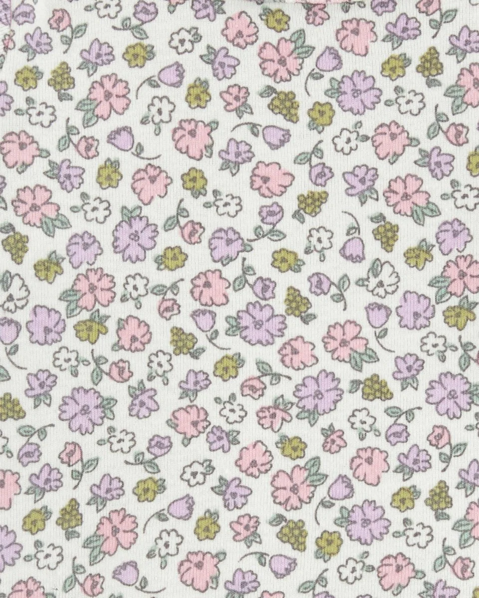 Conjunto tres piezas, vestido peto jean, camiseta y medias de algodón - Image 4