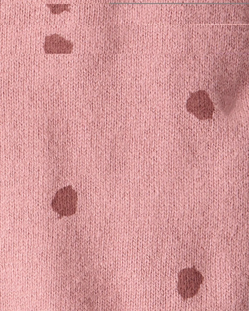 Conjunto 3 piezas body burbuja, cárdigan de bellotas y leotardos - Image 3