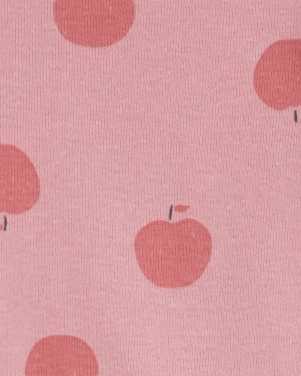 Pack cuatro bodies florales en púrpura con estampado de pajaritos - Image 3