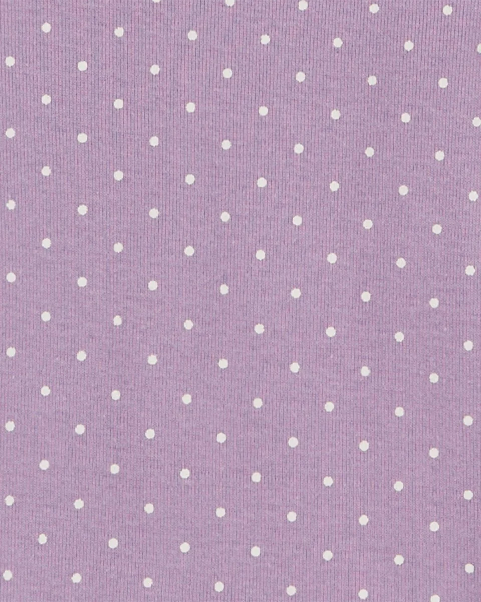 Pack cuatro bodies florales en púrpura con estampado de pajaritos - Image 5